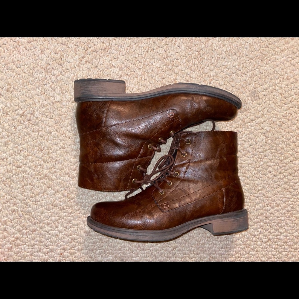 Brown boots